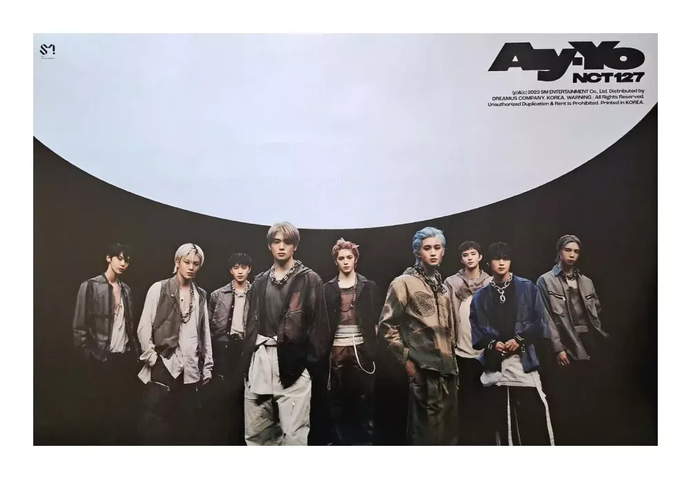 Официальный постер NCT127 - AY-YO (Digipack ver.)