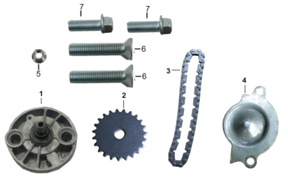 Запчасти двигателя к квадроциклу Motax Grizlik T200 | Grizlik T200 LUX. Рис. E09