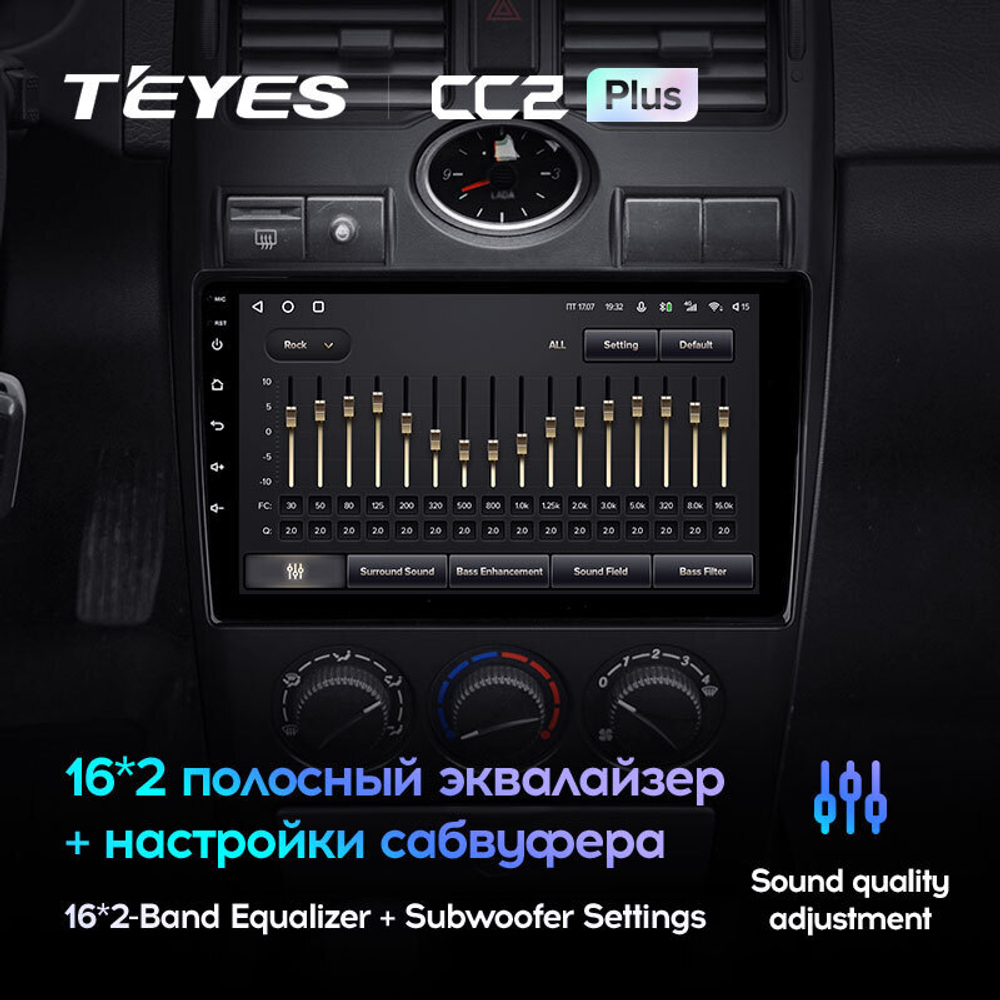 Teyes CC2 Plus 9" для LADA Priora 2007-2013