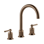 Gessi Venti20 Смеситель для раковины на 3 отверстия, высота излива 168 мм., в комплекте с донным клапаном
