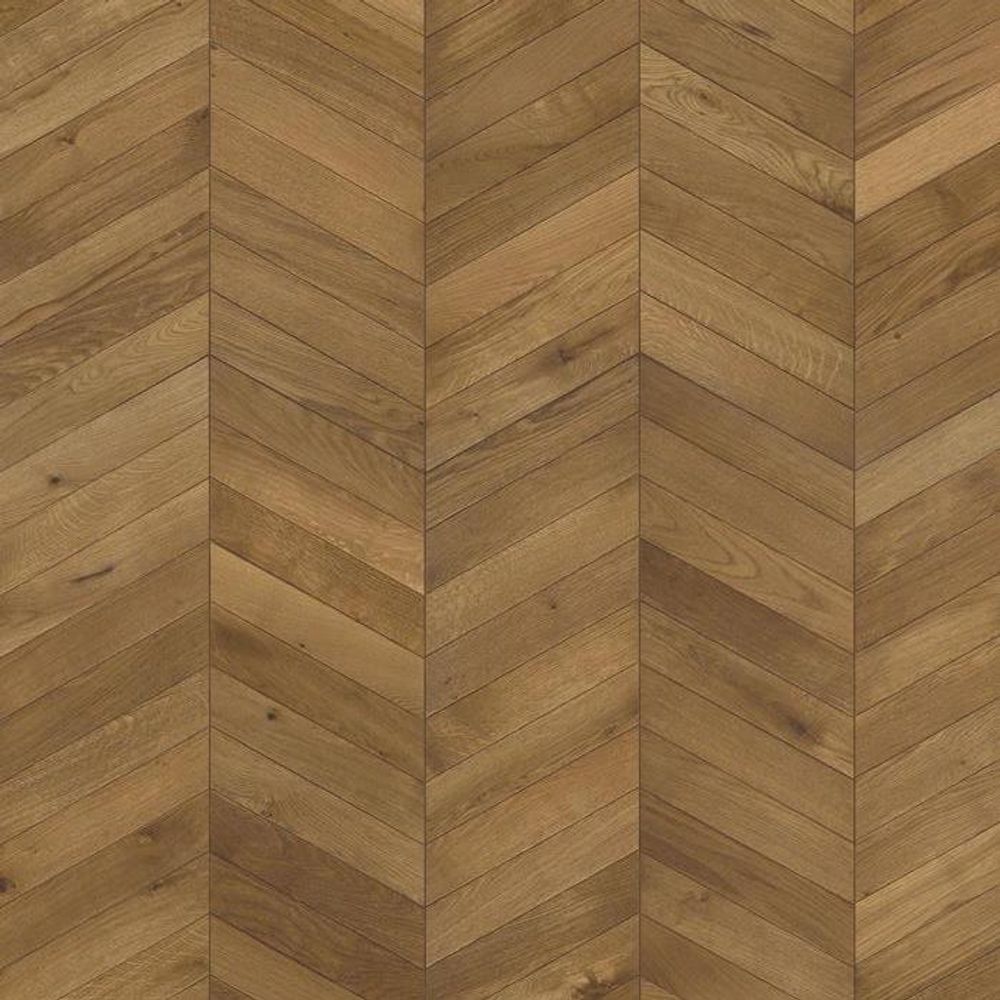 Инженерная доска Kahrs Дуб Шеврон светло-коричневый  LIGHT BROWN