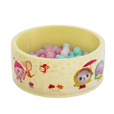 Romana Airpool Малышарики Детский сухой бассейн Времена года (желтый)