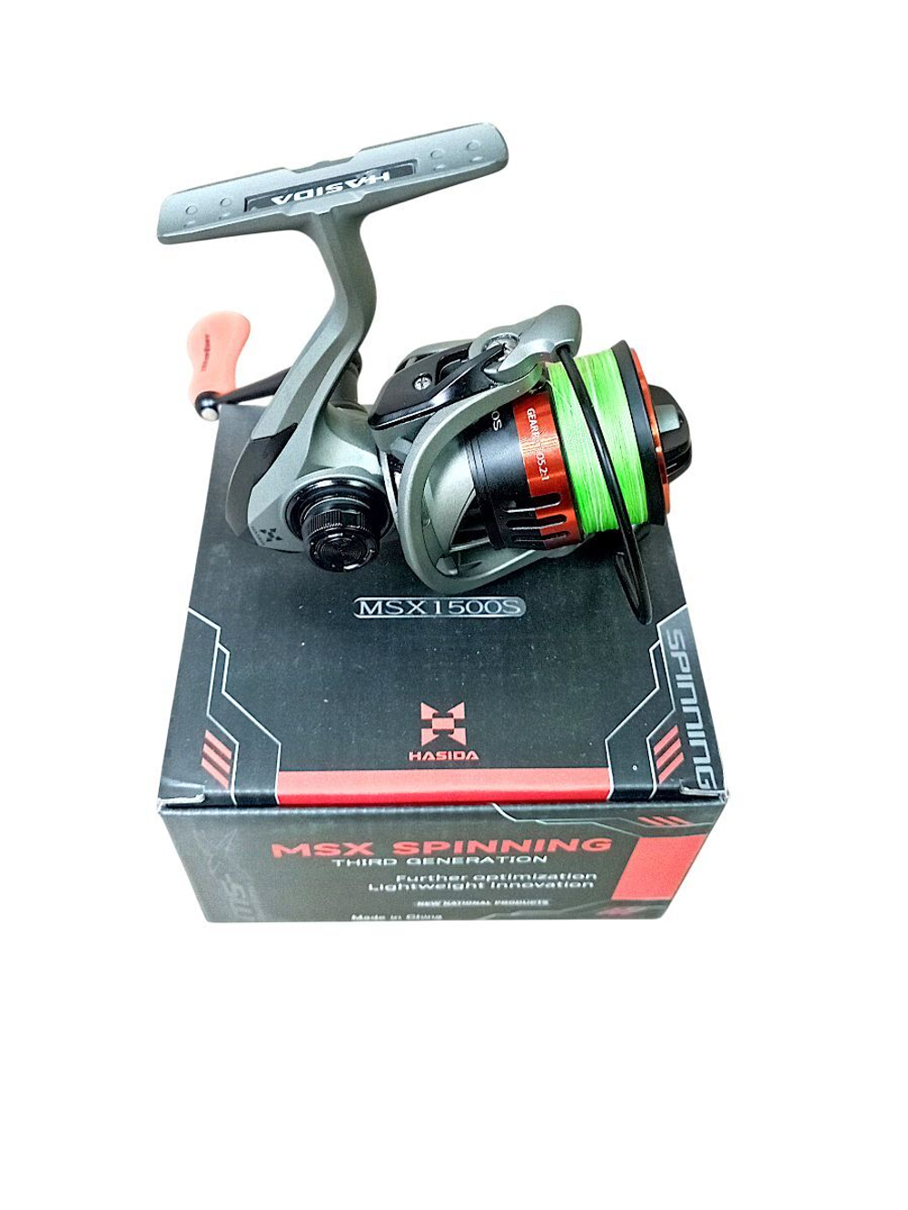 Катушка Hasida MS-X 1500 4+1 bb, со шнуром