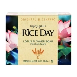 Мыло туалетное с экстрактом лотоса RICE DAY Lotus Flower Soap 100 гр