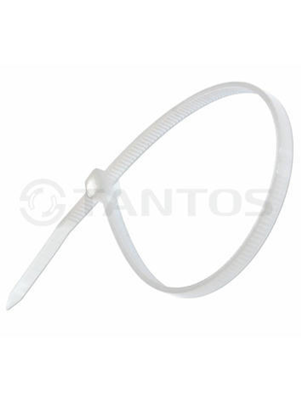 Хомут nylon 200x2.5 мм 100 шт. белый Tantos