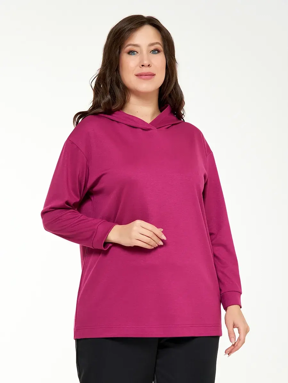 Лонгслив с капюшоном