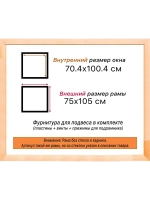 Рама для картин и фотографий 70x100