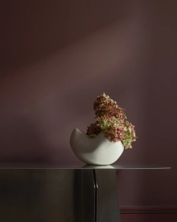 Чаша 101 Copenhagen Curve Bowl, Big, Bone White, белый