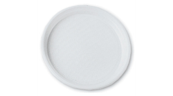 Тарелка пластик d=205 100шт/800 СПГ