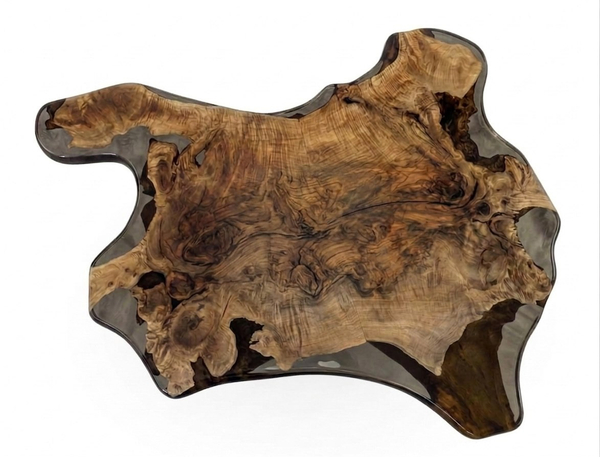 Журнальный стол из комеля ореха BEAR 1300