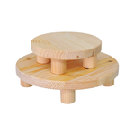 Поднос, 30х30х7, деревянный, подставка под горячее, для сервировки, для цветов, столик, Dipriz