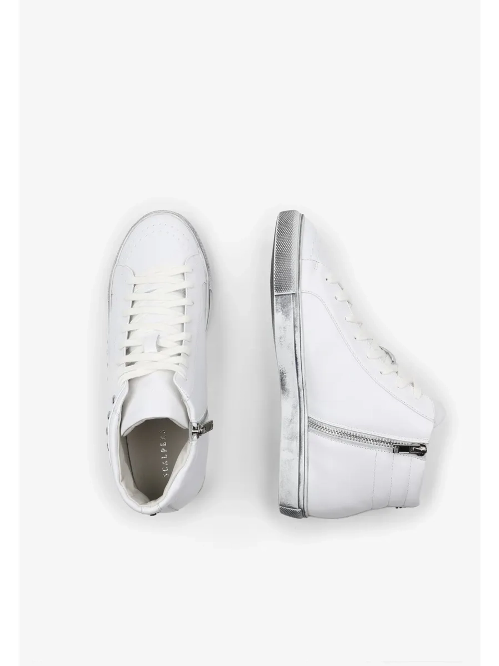 Кроссовки из 100% кожи