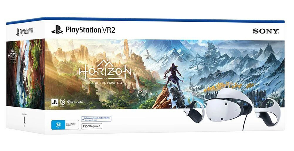 Шлем виртуальной реальности Sony PlayStation PS VR 2 для PS5 (USA, CFI-ZVR1) + Horizon Call of the Mountain