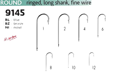 Крючок VMC 9145 BZ-бронза №10 10шт