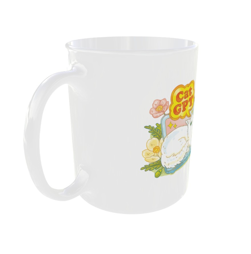 Кружка "Cat GPT"