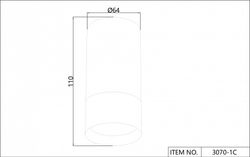 Накладной светильник Favourite Naram 3070-1C