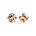 Серьги пусеты Champagne M