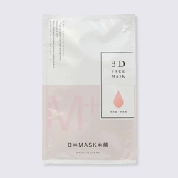 Nihon Маска Интенсивное увлажнение + Предотвращение обезвоживания - 3D FACE MASK Deep moisturizing + Highly osmotic,1*5шт)1