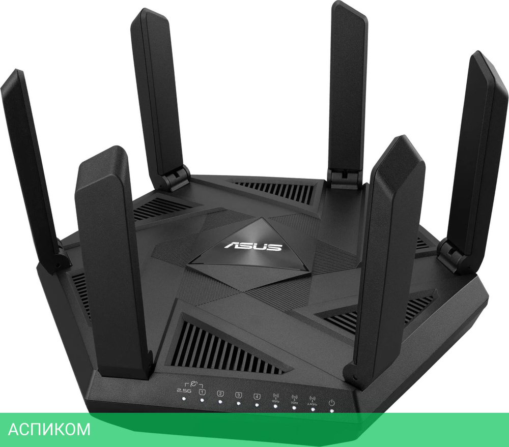 Роутер ASUS RT-AXE7800 (90IG07B0-MU9B00)