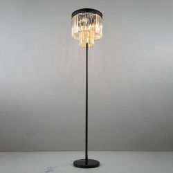 Citilux Мартин CL332962 Торшер хрустальный Шампань