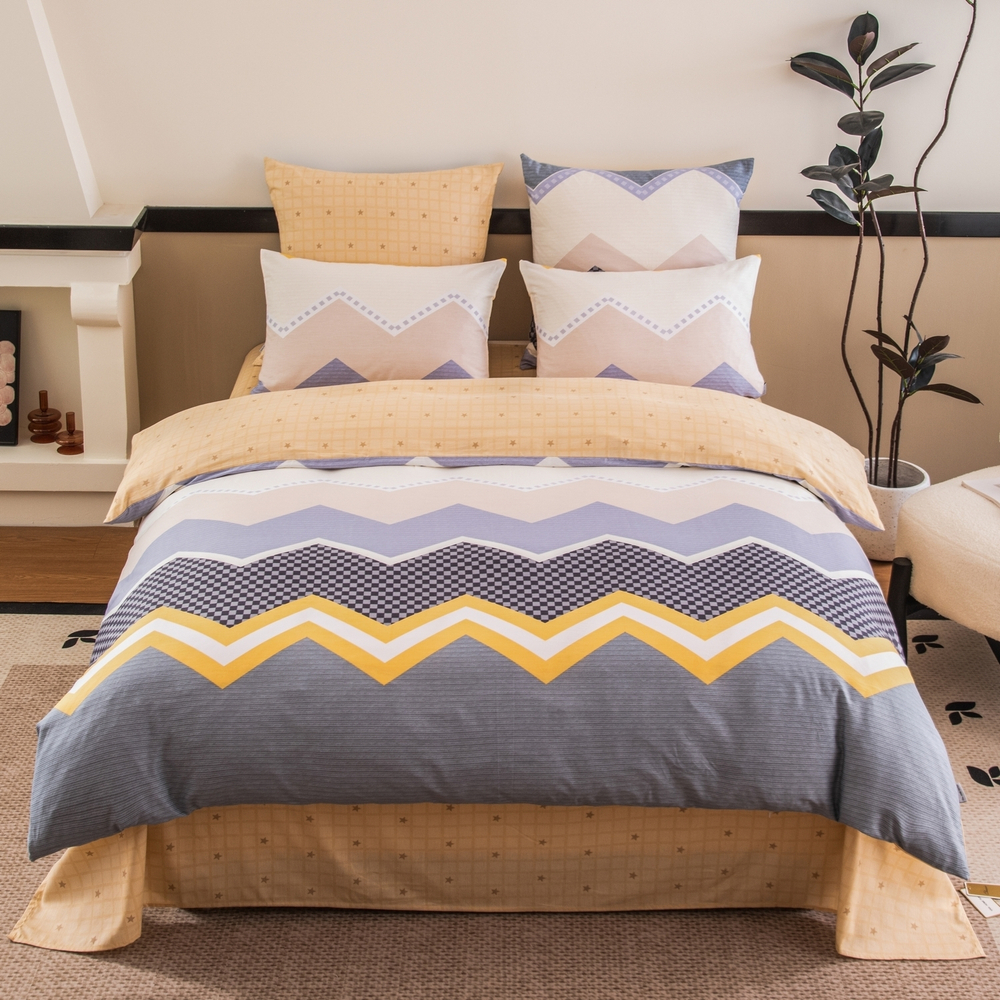 Комплект постельного белья Люкс Сатин 100% хлопок на резинке AR360