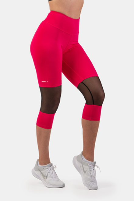 Леггинсы HIGH-WAIST ¾ LENGTH SPORTY LEGGINGS 406 Розовые