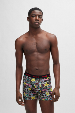 Трусы (набор 3шт) мужские HUGO BOXERBR TRPLT DESIGN 10260754 01