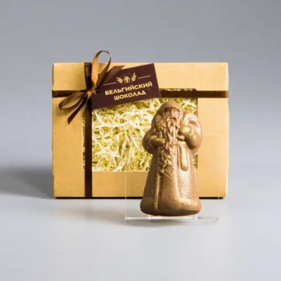 ШОКОЛАДНАЯ ФИГУРКА ДЕД МОРОЗ