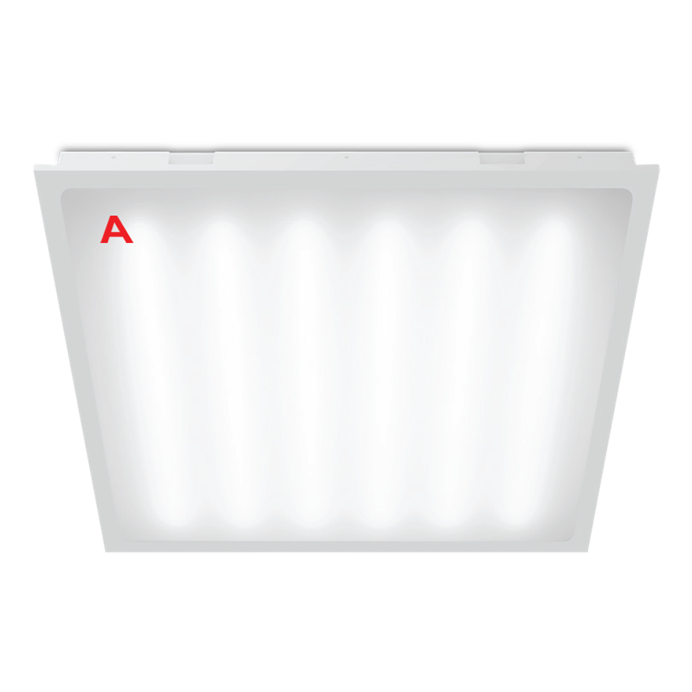 Светильник CLIP-IN ДВО04-041 с БАП EM1 54Вт 6500К IP54 Матовый 6000лм 600х600х50мм WOLTA PRO