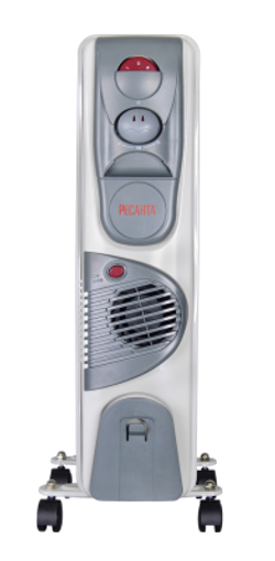 Масляный радиатор РЕСАНТА ОМ-9НВ с вентилятором