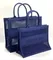 Сумка Dior Book Tote синий
