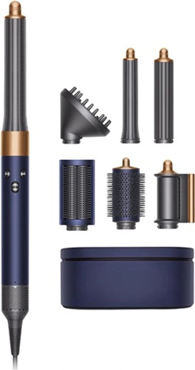 Стайлер для волос Dyson AirWrap Complete Long Diffuse HS05, Prussian Blue/Rich Copper (подарочный кейс для хранения)