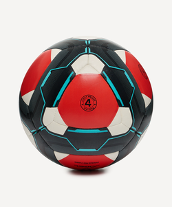 Мяч футбольный Primero Kids №4, красный