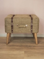 Пуфик для прихожей с ящиком