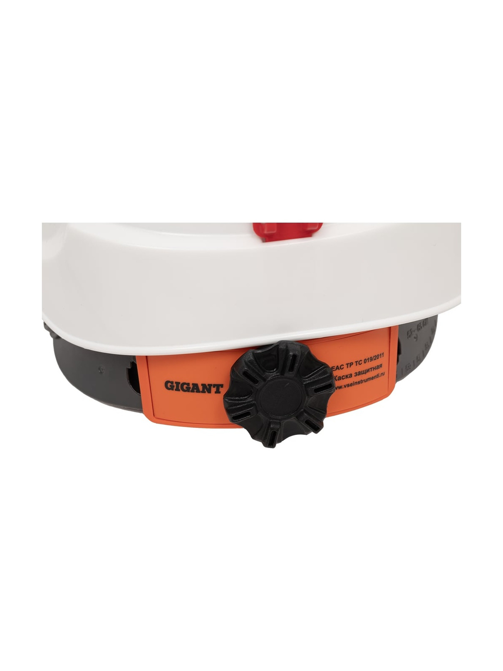 Защитная каска Gigant Alt белая, храповая регулировка GHA-22