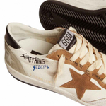 Женские Golden Goose Ball Star Something Specia with Brown Star and Black Heel Tab