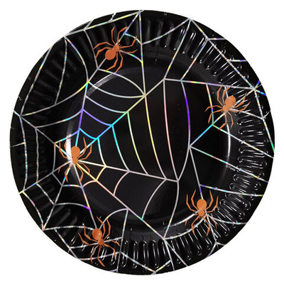 Тарелки "Хэллоуин" Паутинка 18 см
