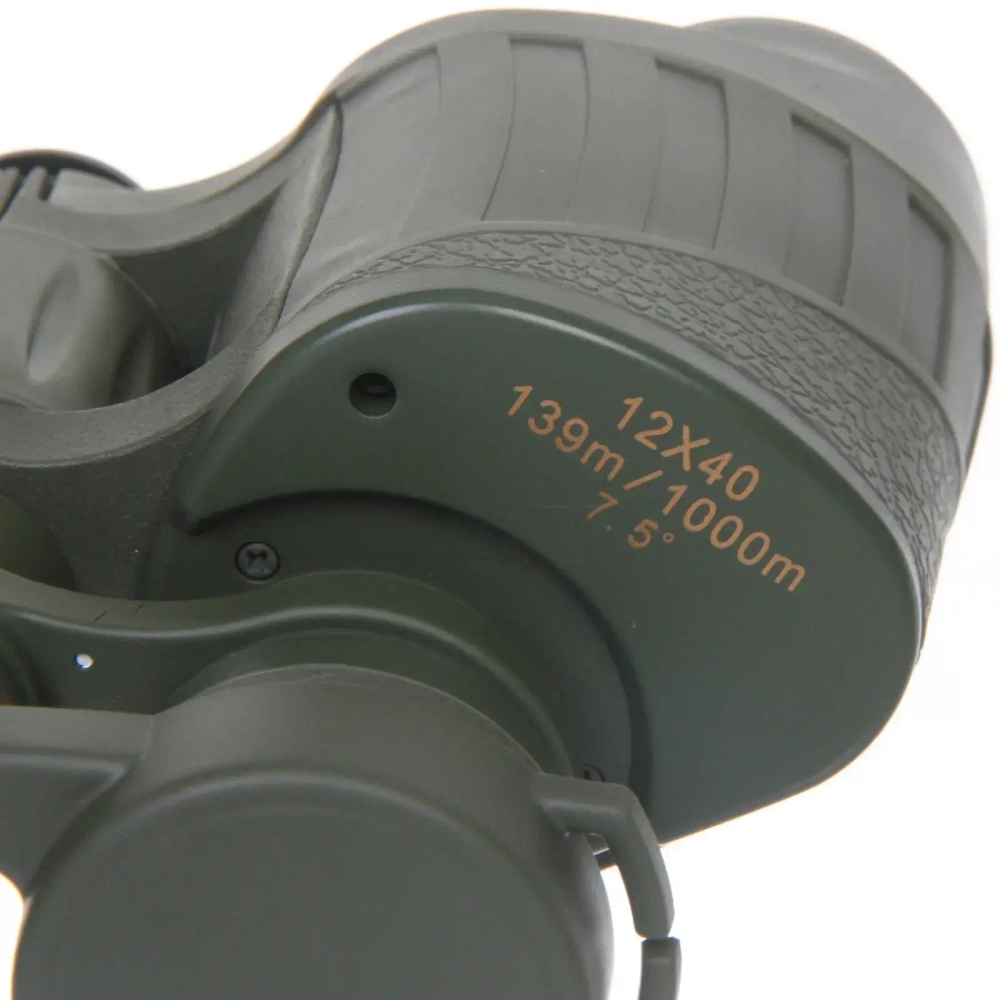 Бинокль туристический 12*40, зеленый