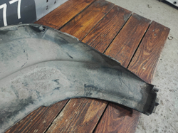 Юбка заднего бампера Kia Rio 3 (QB) 15-17 Б/У Оригинал 866124Y500