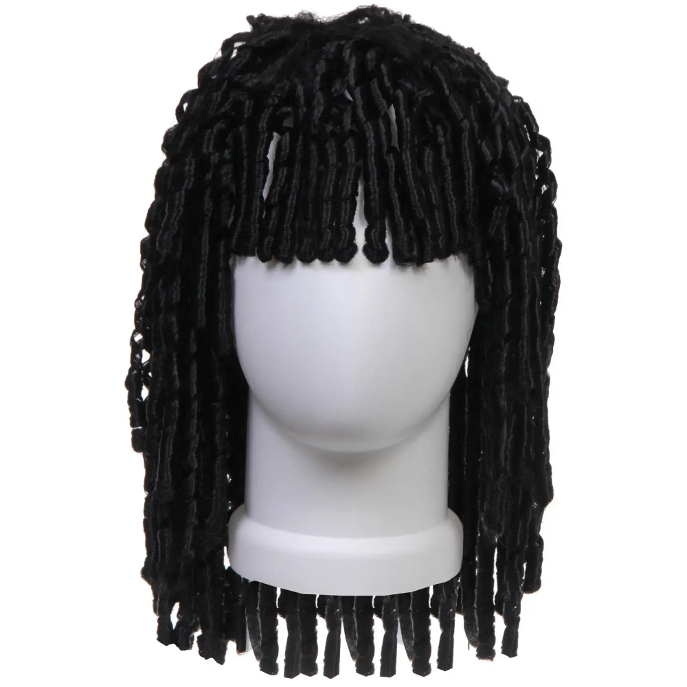 Парик карнавальный «Дреды», черный
