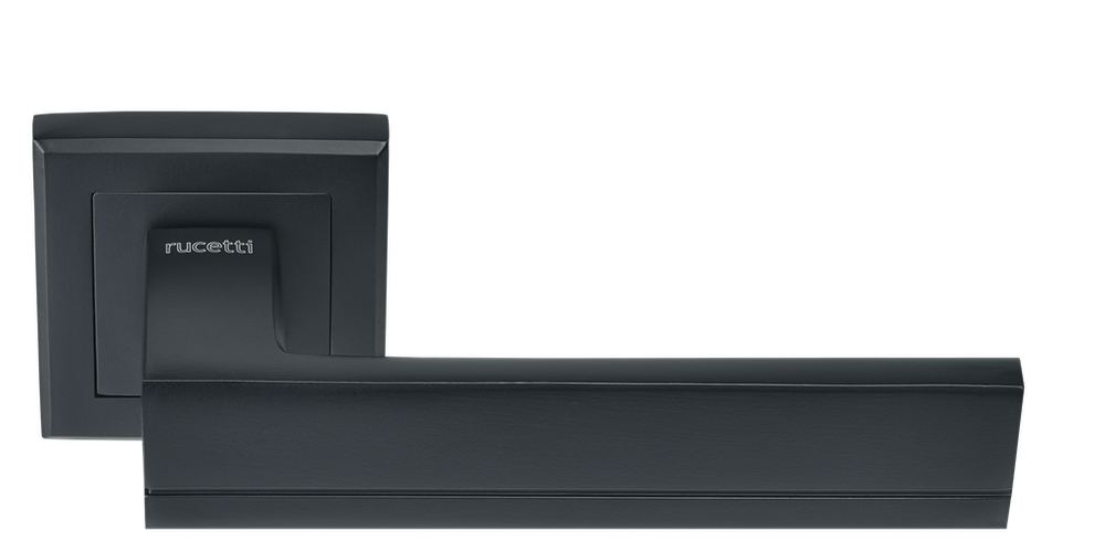 Дверные ручки Rucetti RAP 22-S BL Цвет - черный