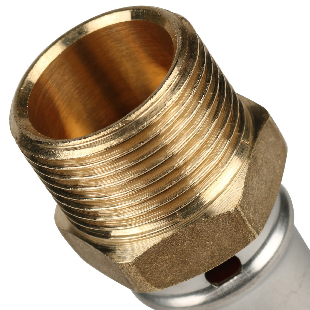 Переходник STOUT НР 3/4" х20 пресс