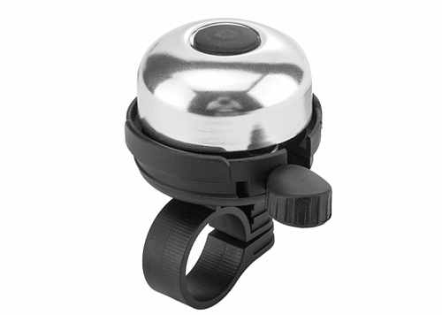 Звонок XN-040-5-L алюминий/пластик, черно-серебристый левый