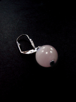 Серьги из кошачьего глаза kgse001-roz10