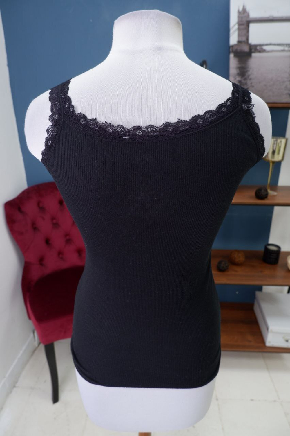 Топ со стразами 44 размер