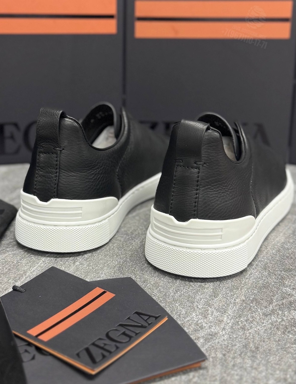 Кеды Zegna Triple Stitch