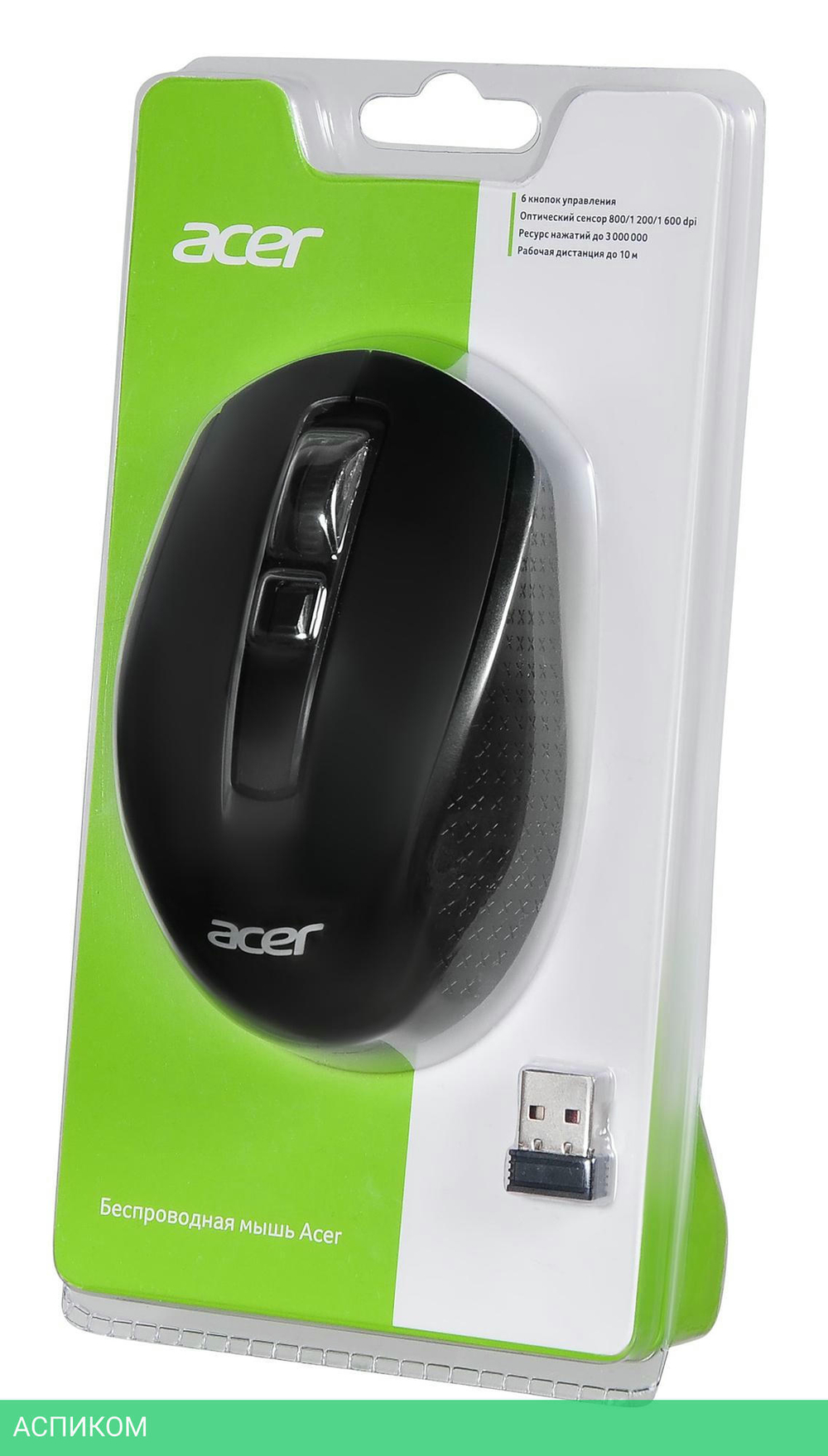 Мышь Acer OMR060 черный (ZL.MCEEE.00C)