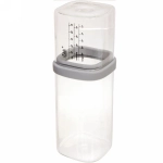 Банка для продуктов стеклянная 700мл «O'lala» с мерный стаканом