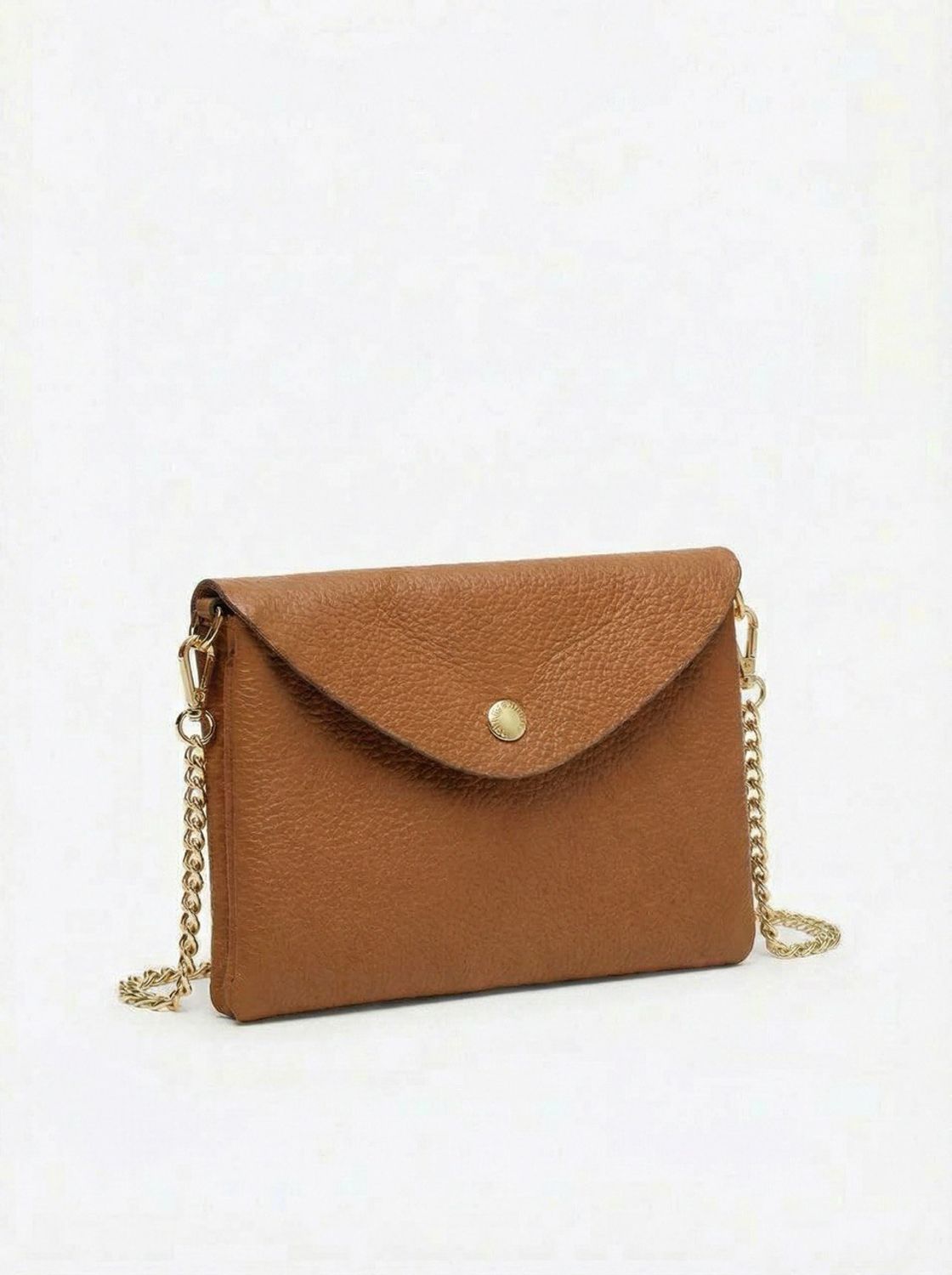 Messenger bag, ballerina, Letter (camel)