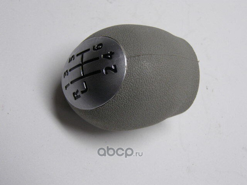 Ручка КПП /Renault Logan Lada Largus/ 6-ти ступка серая (TORK)